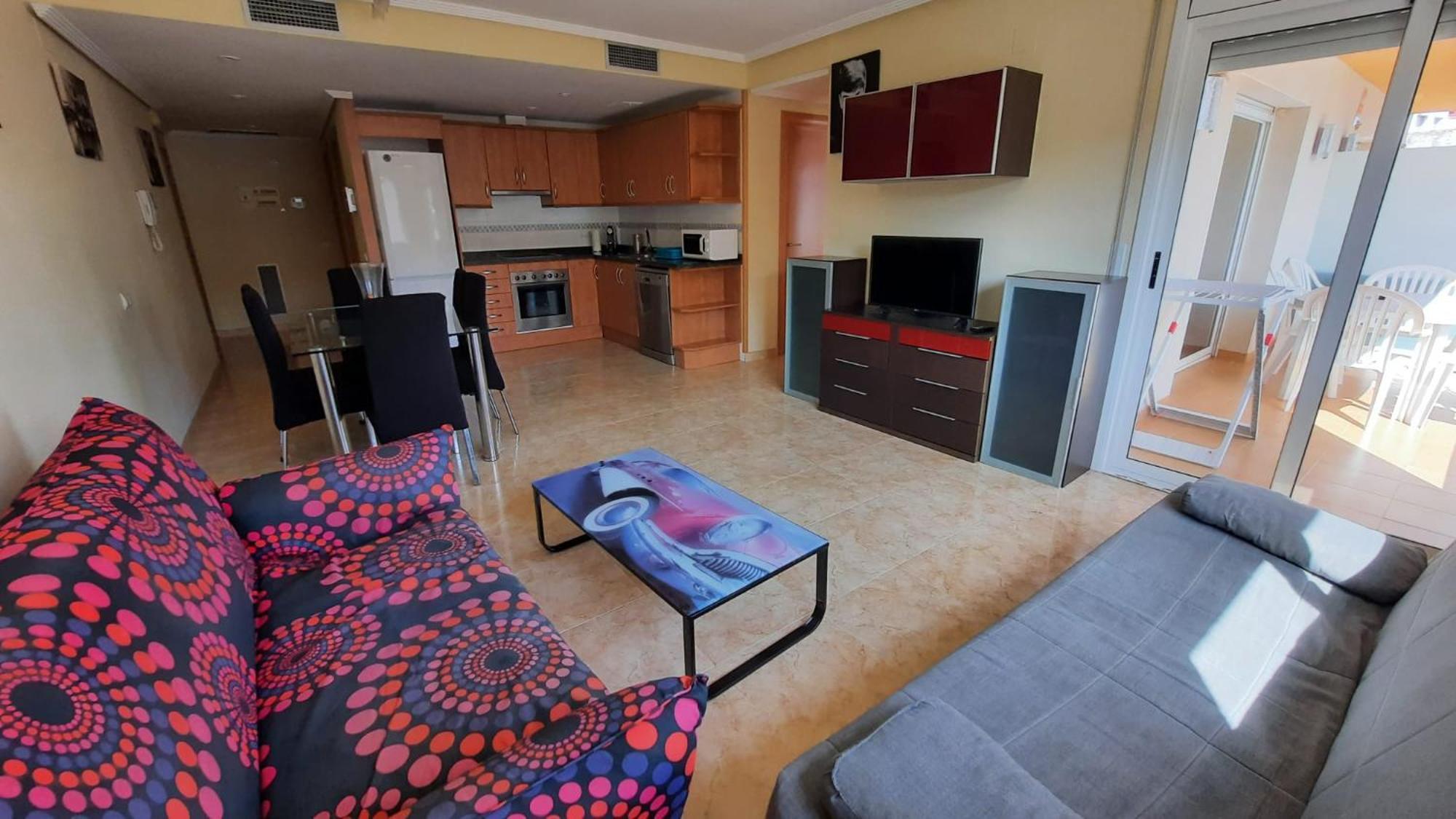 Fabuloso Apartamento Familiar Con Piscina En Salou Apartman Kültér fotó